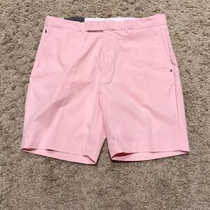 NWT Men’s Polo Ralph Lauren RLX Pink Featherweight Cypress Golf Shorts 34